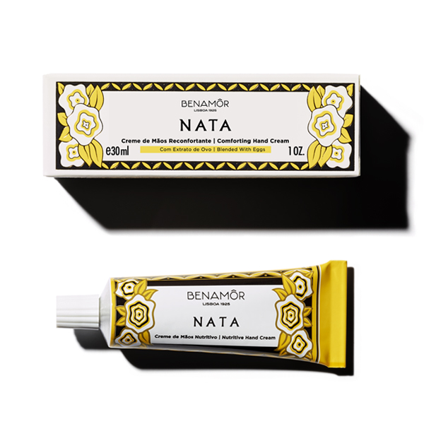 Benamor natuurlijke handcreme Nata voor zijdezachte handen met vanille geur